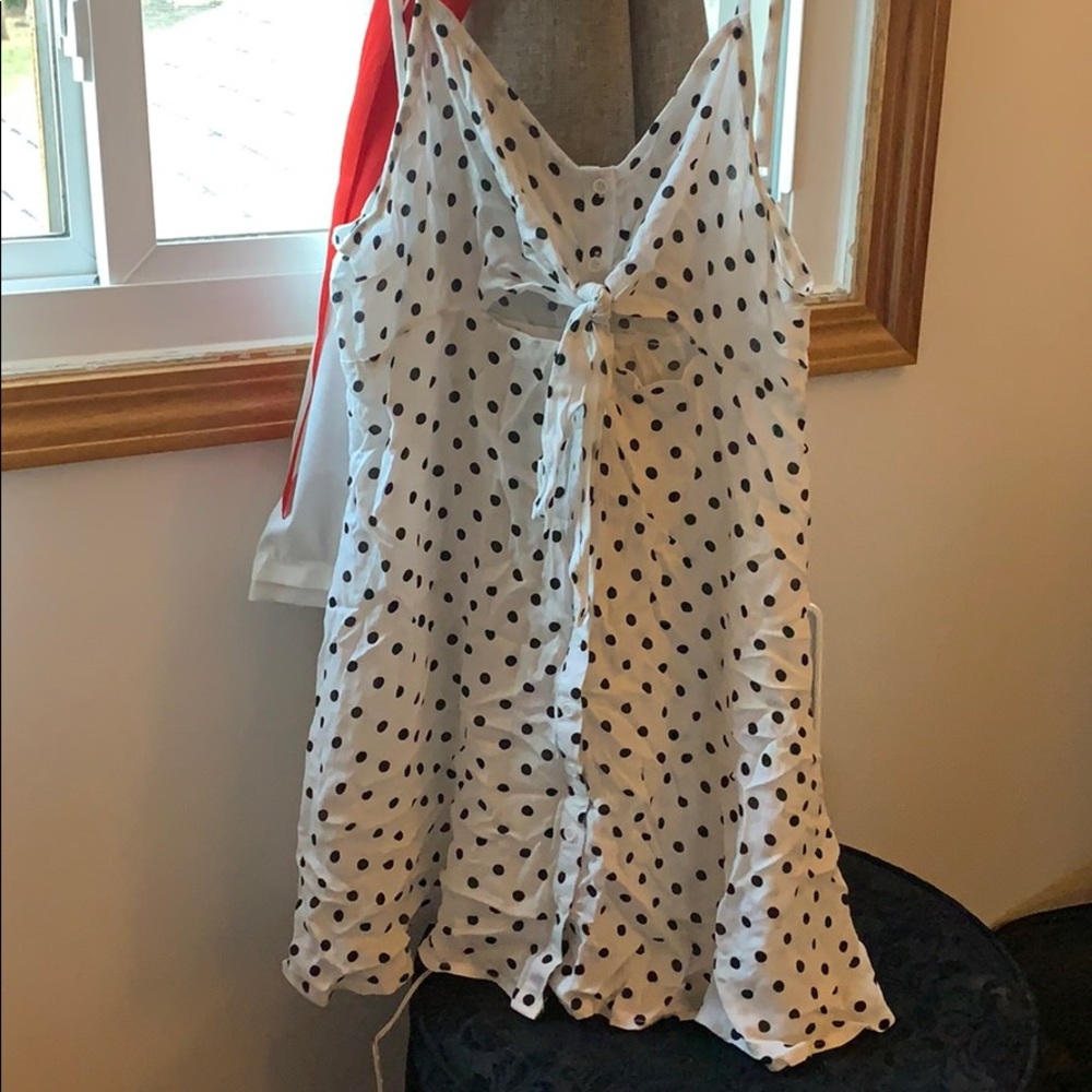 Black & White Polka Dot Dress